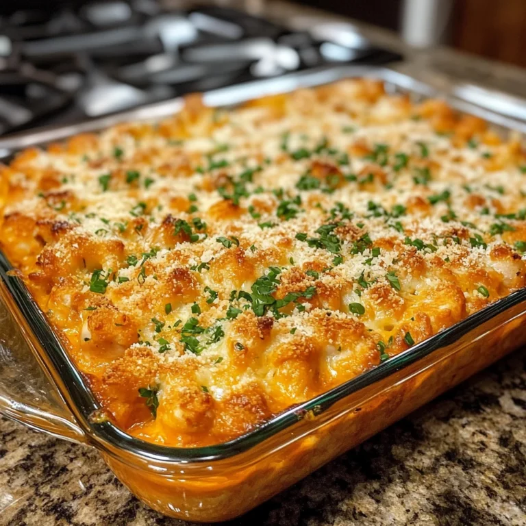 Buffalo Chicken Bake