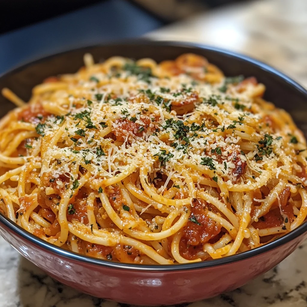 Garlic Butter Pizza Pasta Bowls