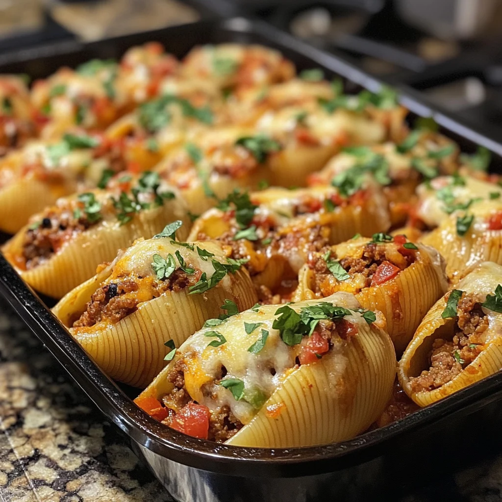 Taco Stuffed Shells