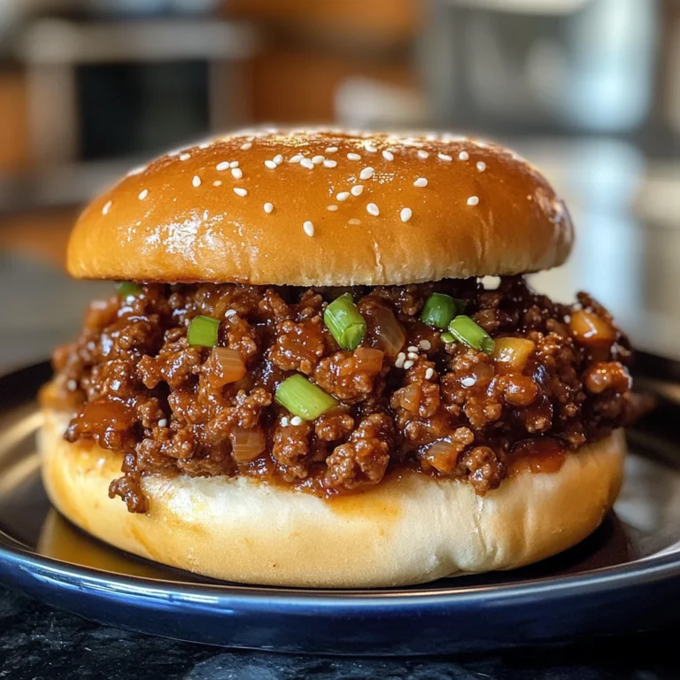 Asian Sloppy Joe