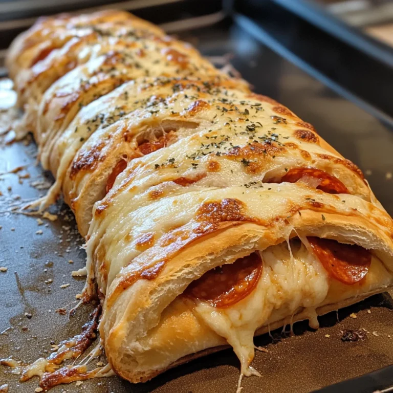 Cheesy Pepperoni Stromboli