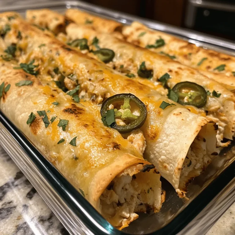 Jalapeno Popper Chicken Taquitos