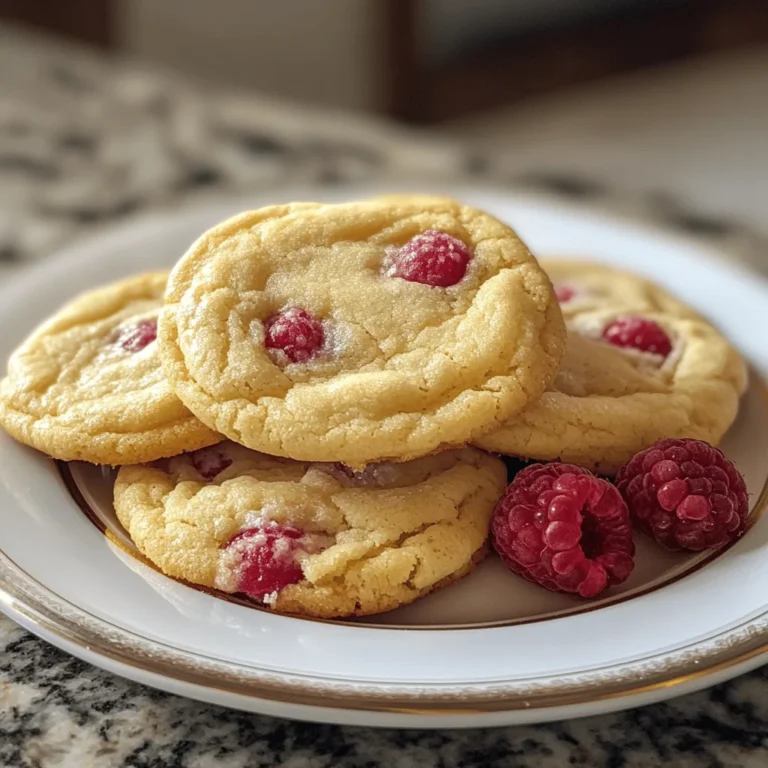 Lemon Raspberry Cookie