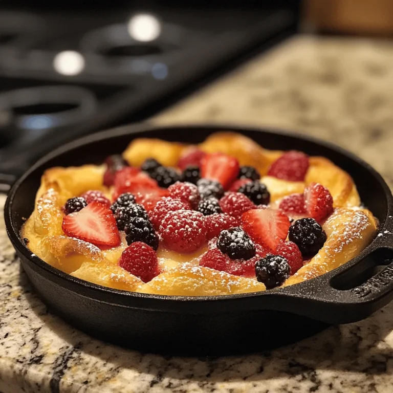 Mini Berry Dutch Babies
