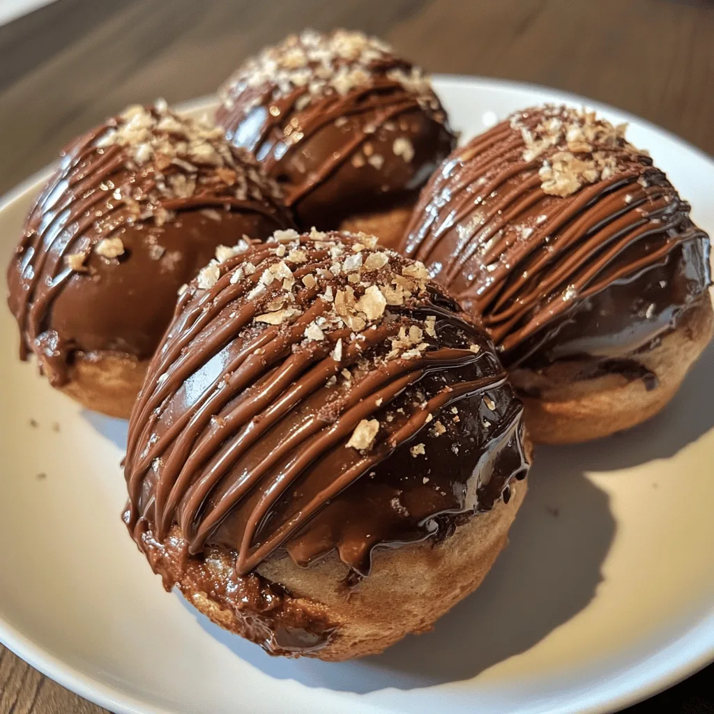 Air Fryer Nutella Bombs