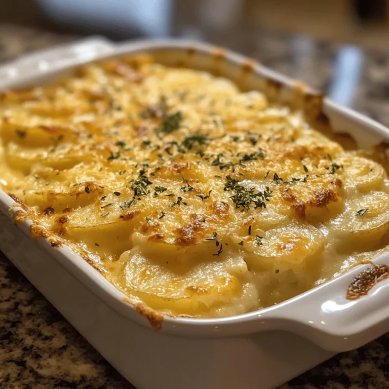Cheesy Scalloped Potatoes