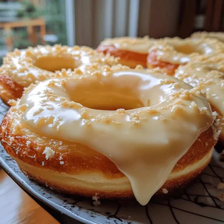 Milky Cheese Donuts