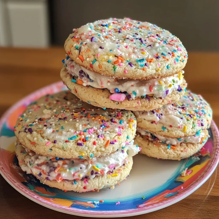Funfetti Sandwich Cookies