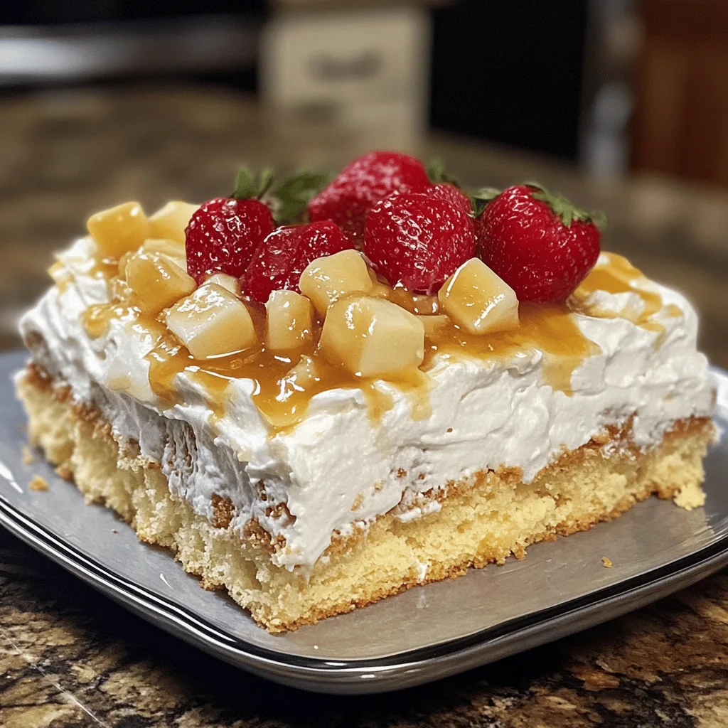 Hawaiian Poke Cake