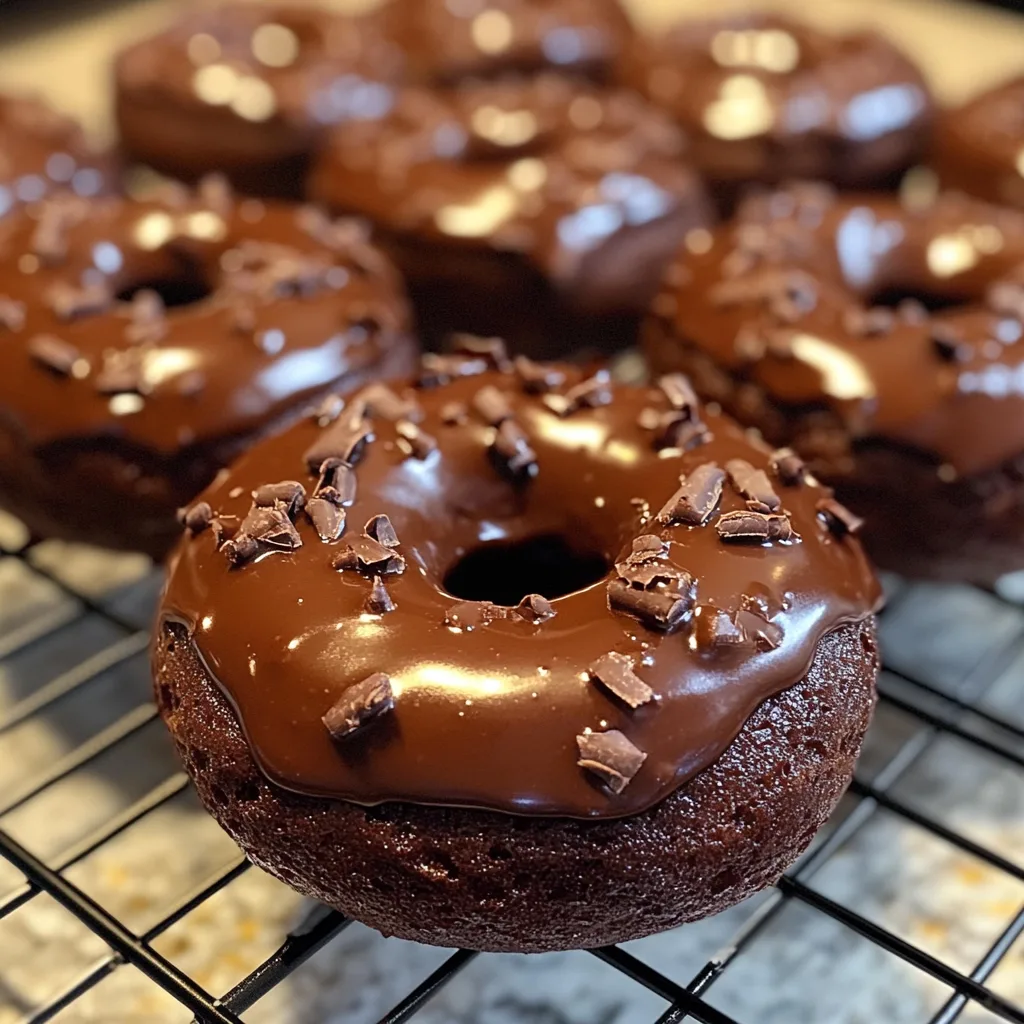 Chocolate Baked Donuts