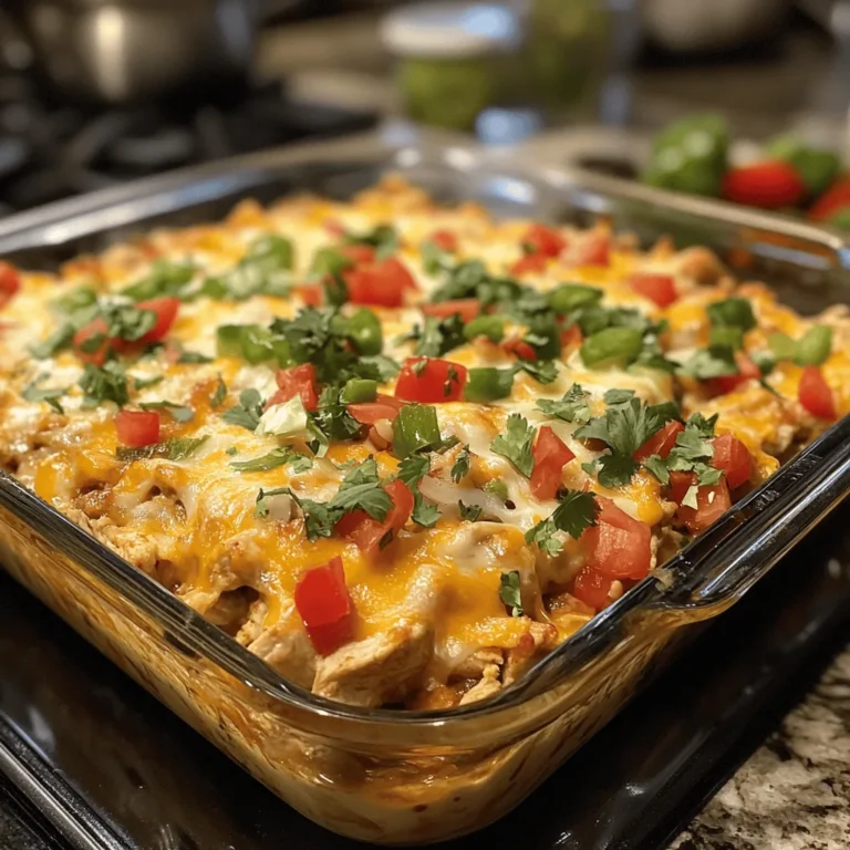 Chicken Taco Casserole