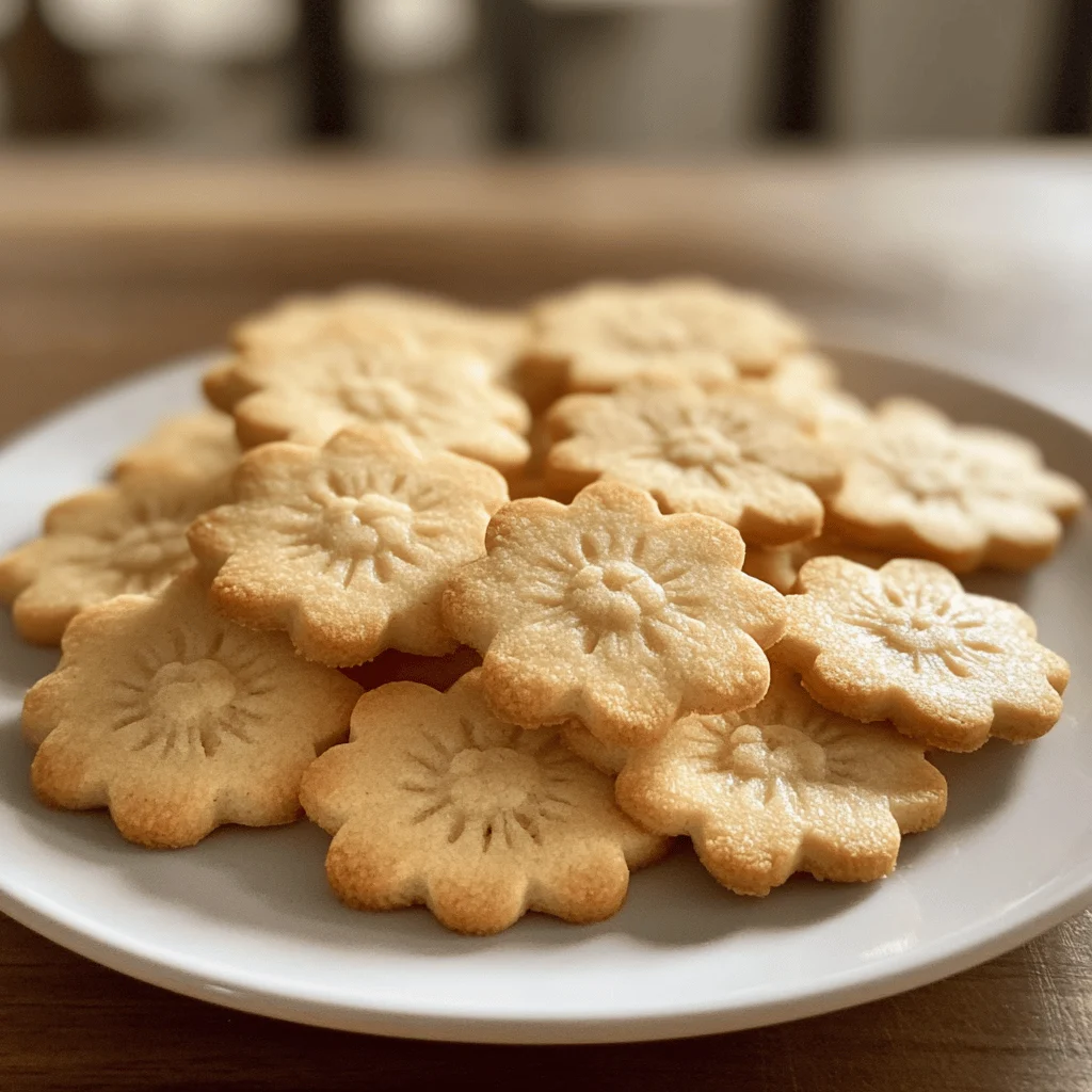 3-Ingredient Butter Cookies