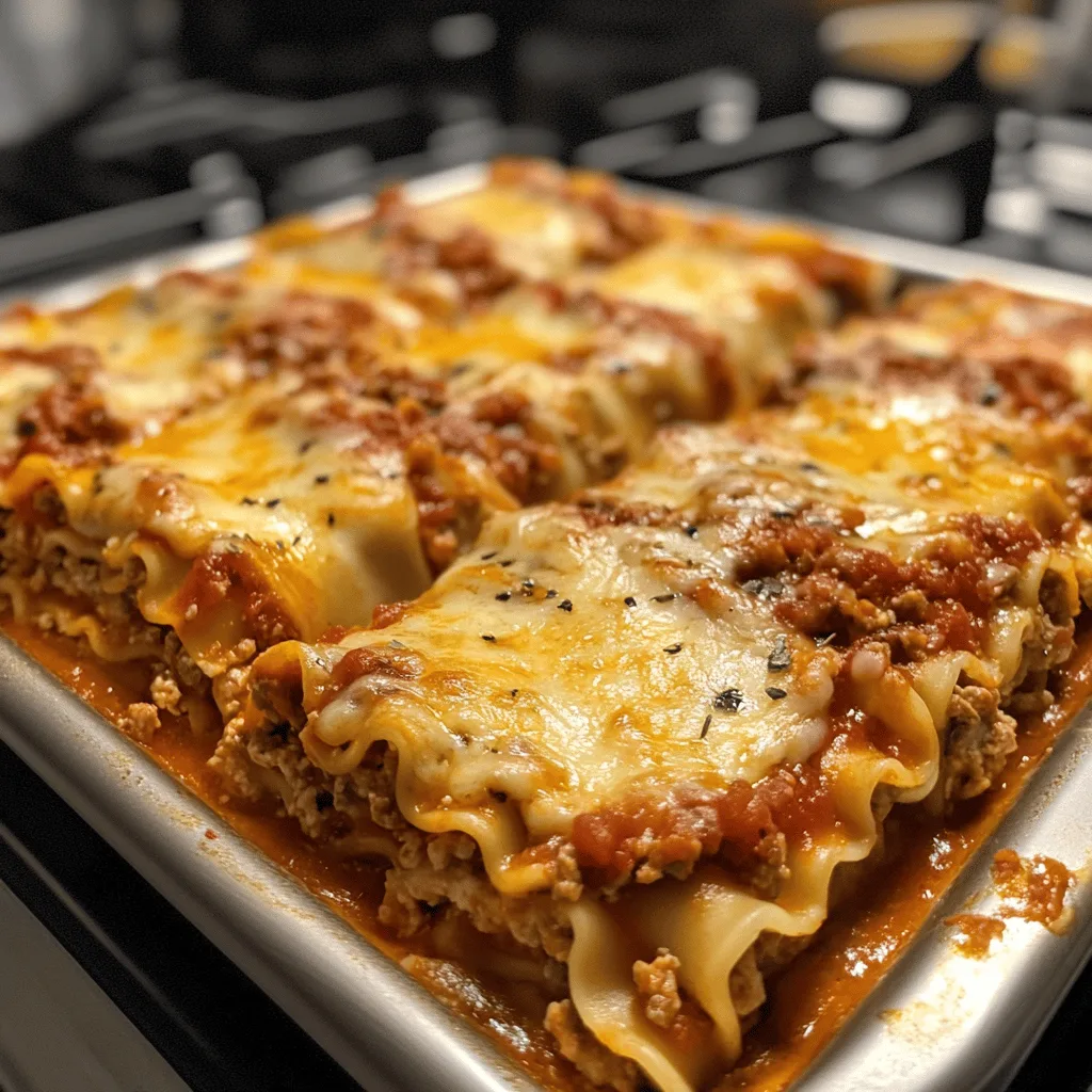 Lasagna Roll Ups