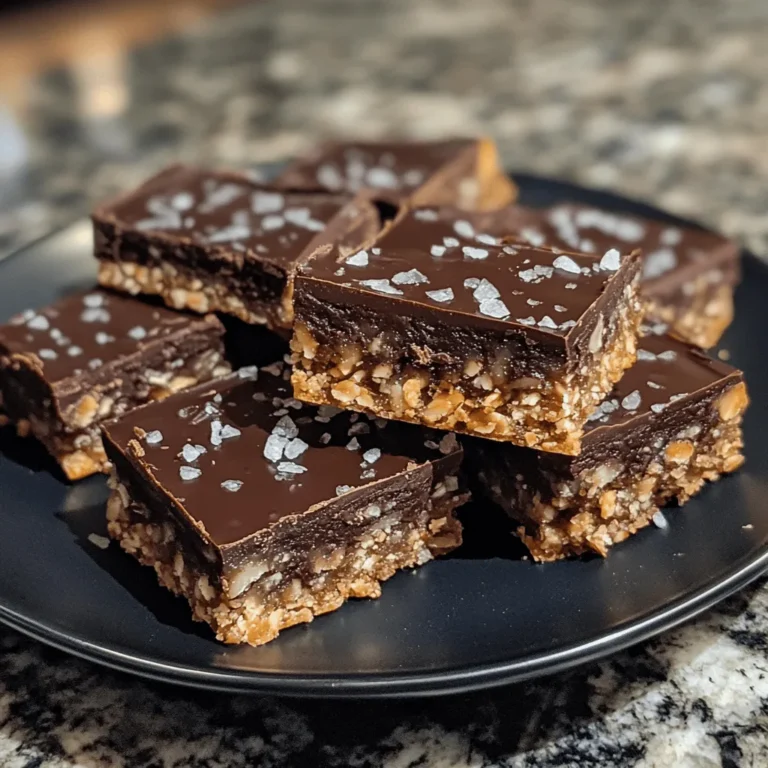 Dark Chocolate and Sea Salt Nut Bars