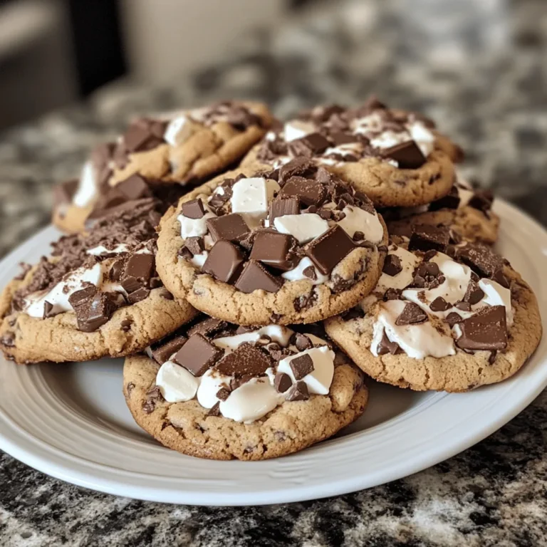 S'mores Cookies and Cream Cookies