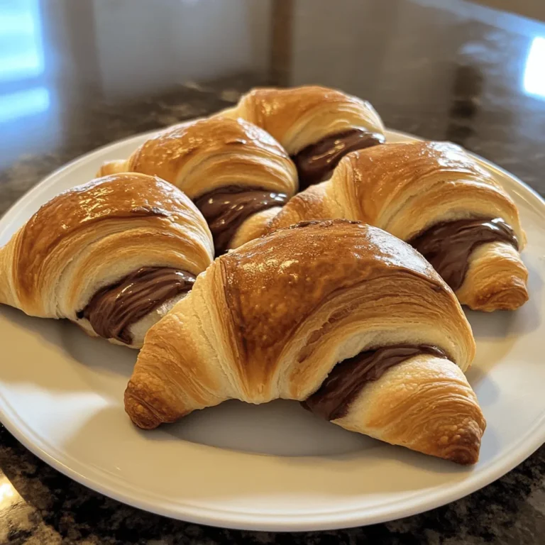 Nutella Crescent Rolls