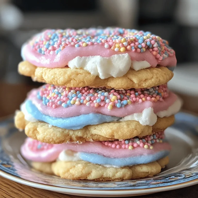 Cotton Candy Cookies