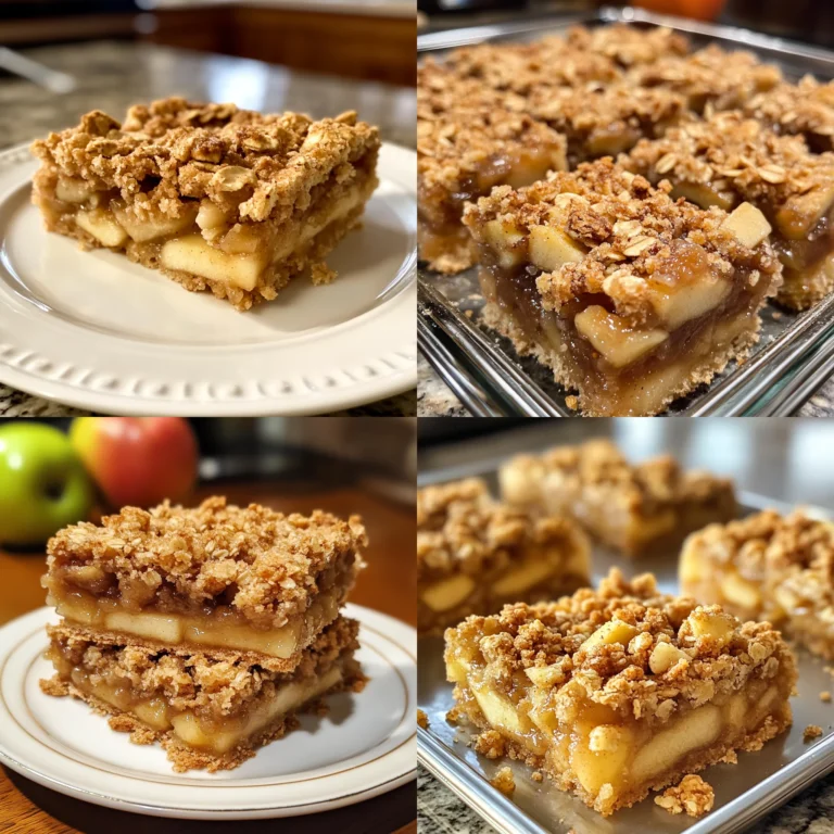 Easy Apple Crisp Bars