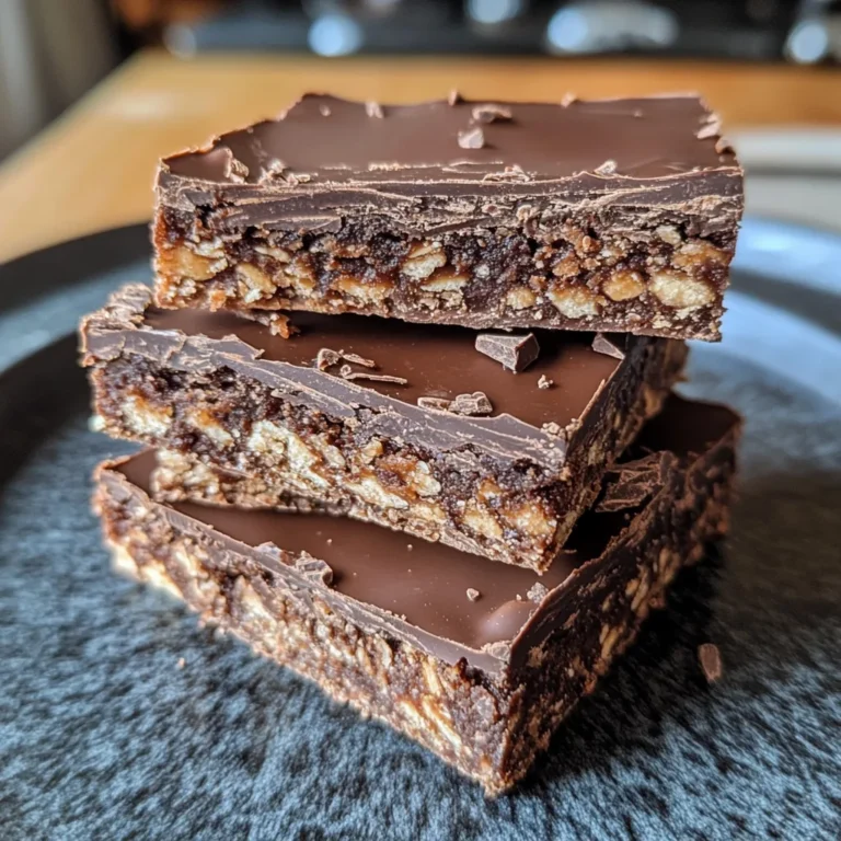 No-Bake Chocolate Biscuit Bars