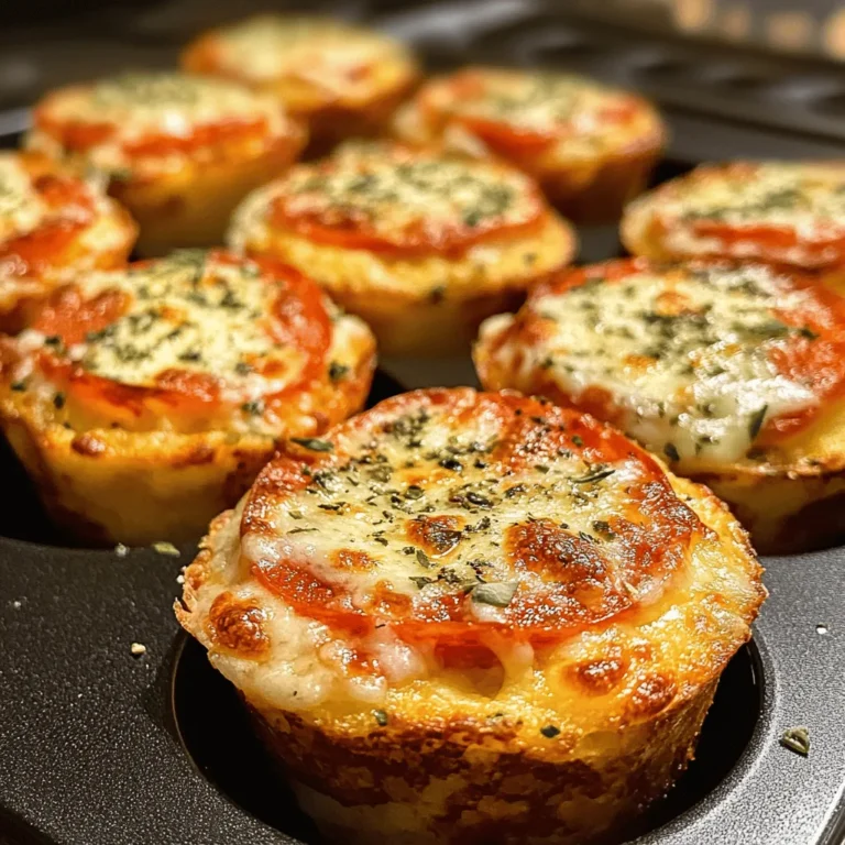 Breakfast Pizza Muffins