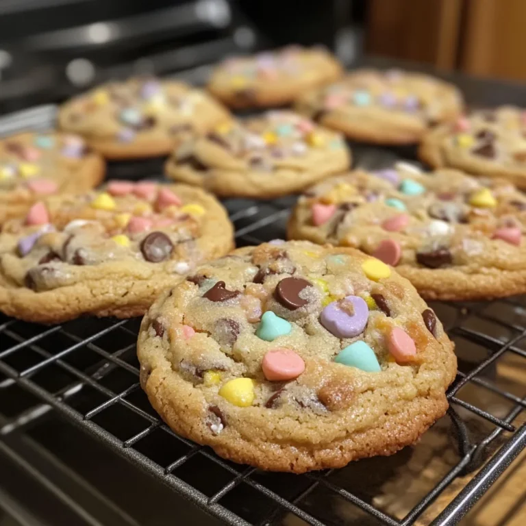 Easter Chocolate Chip Cookies