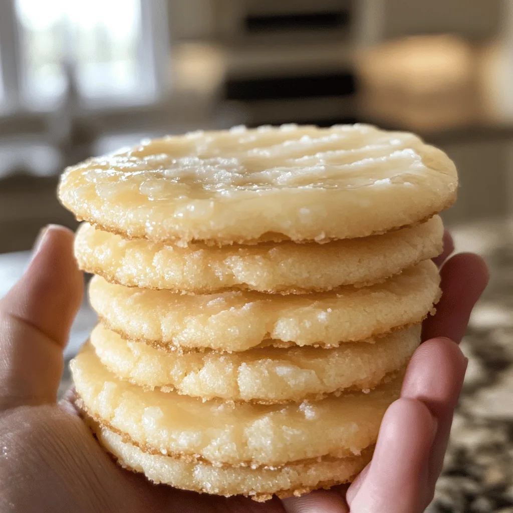 Lemon Bar Butter Cookies