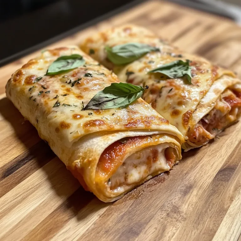 Baked Pizza Wraps