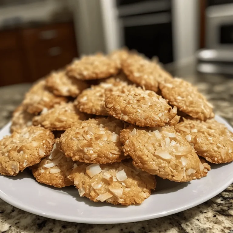 Chewy Coconut Cookies