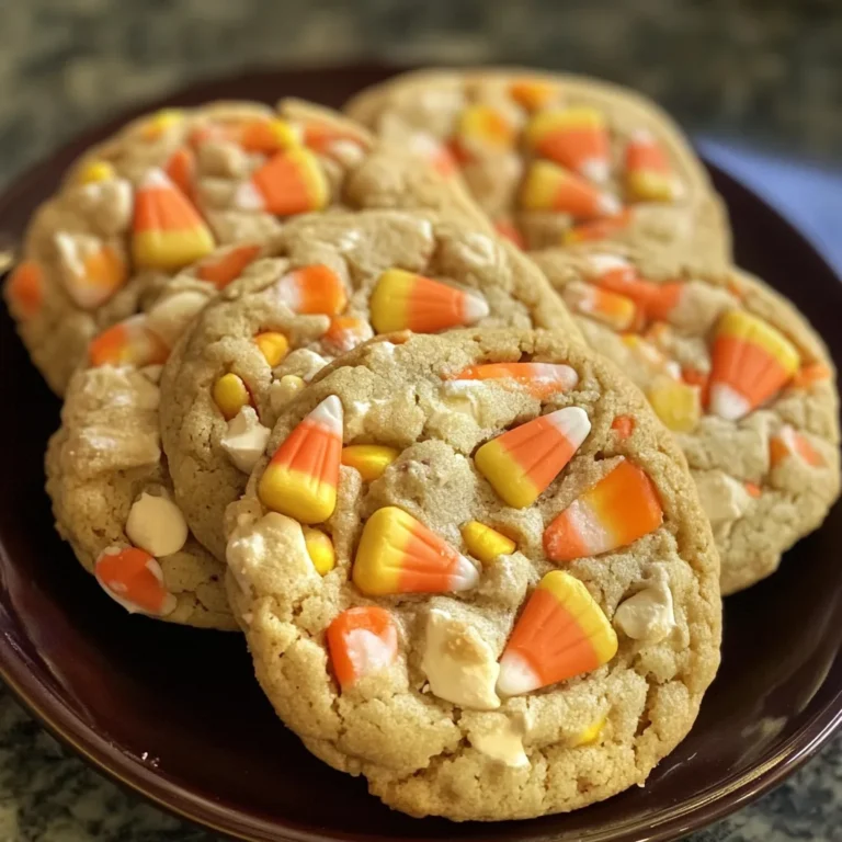 Candy Corn Trail Mix Cookies