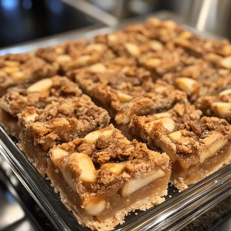 Apple Pie Bars