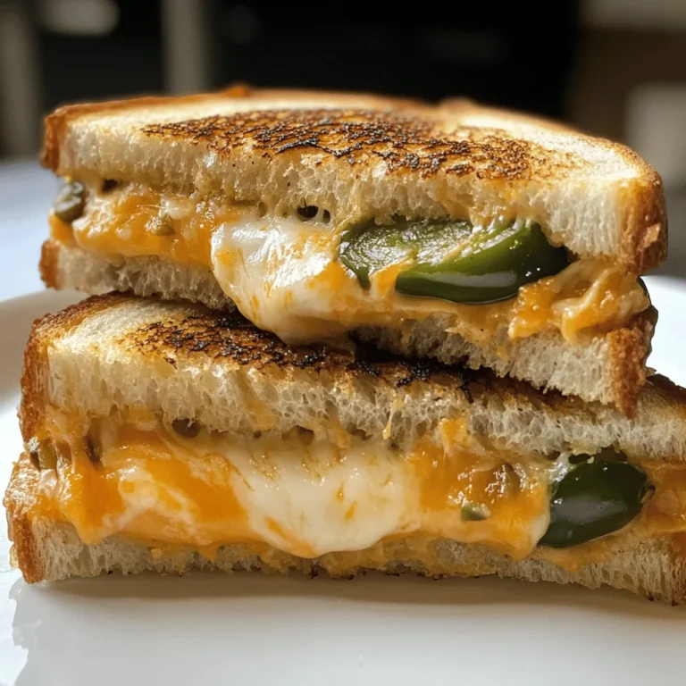 Roasted Jalapeno Popper Grilled Cheese