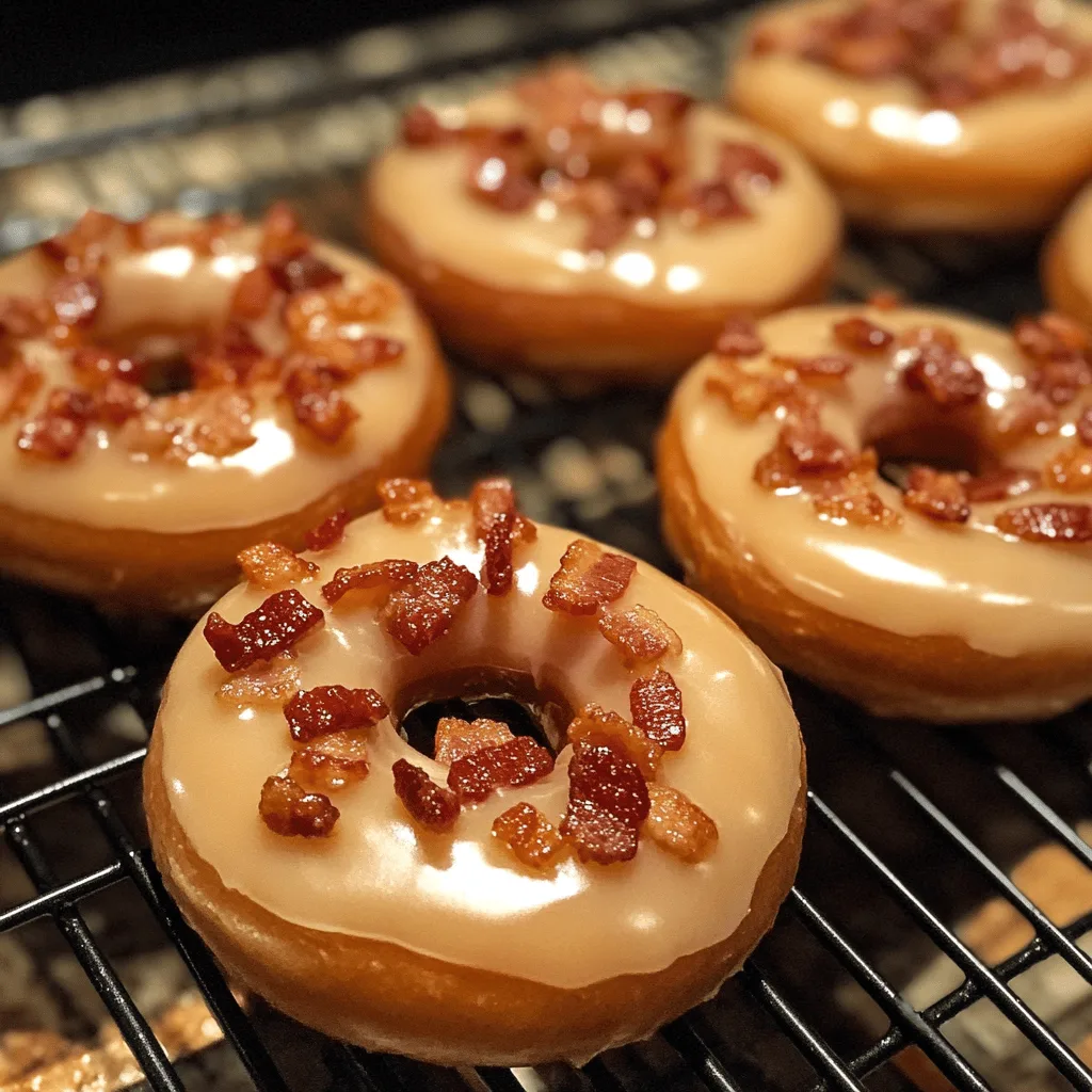 Maple Bacon Doughnuts