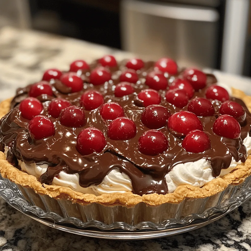 Chocolate Cherry Pie