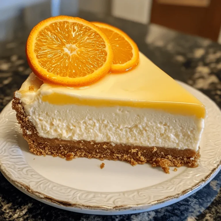Orange Creamsicle Cheesecake