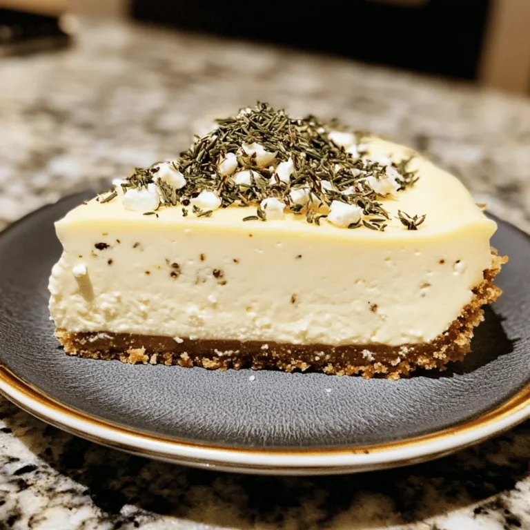Feta Cheesecake