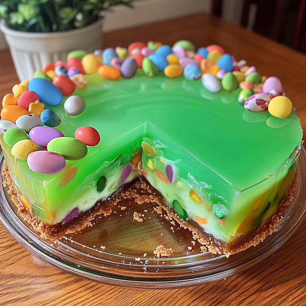 Easter Jello-O Pie