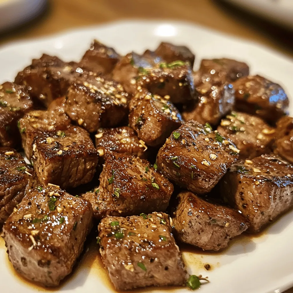 Garlic Butter Steak Bites