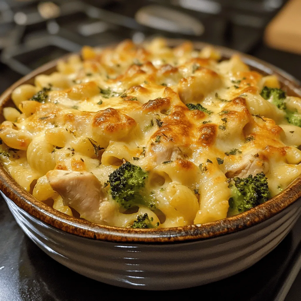 Cheesy Chicken and Broccoli Pasta