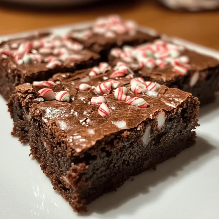 Peppermint Brownies