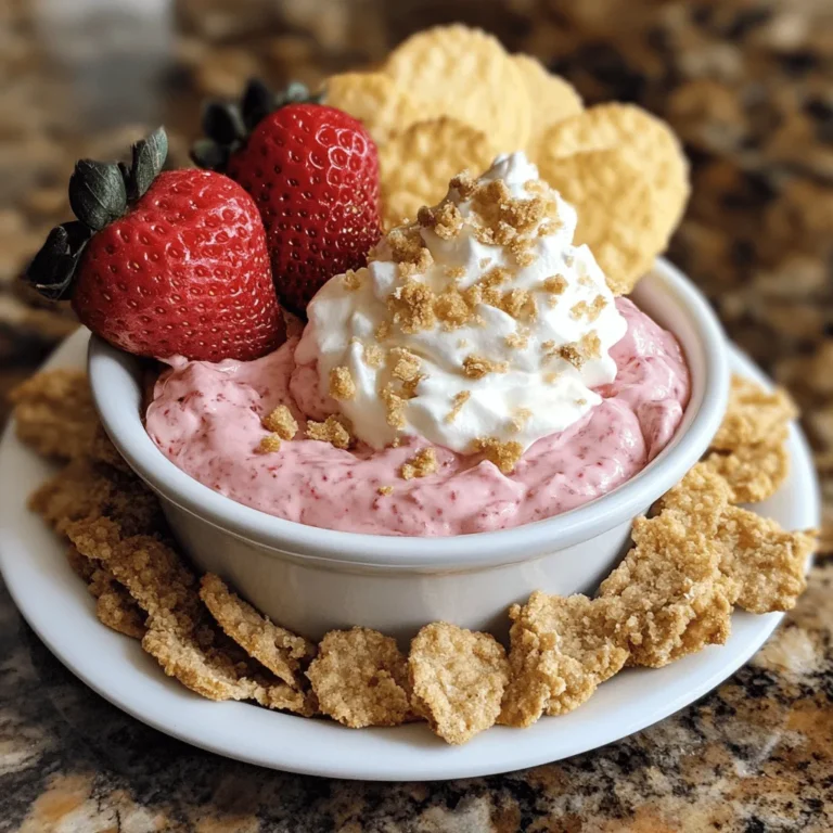 Strawberry Cheesecake Dip