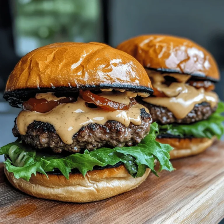 Smash Burgers with Baconnaise Sauce