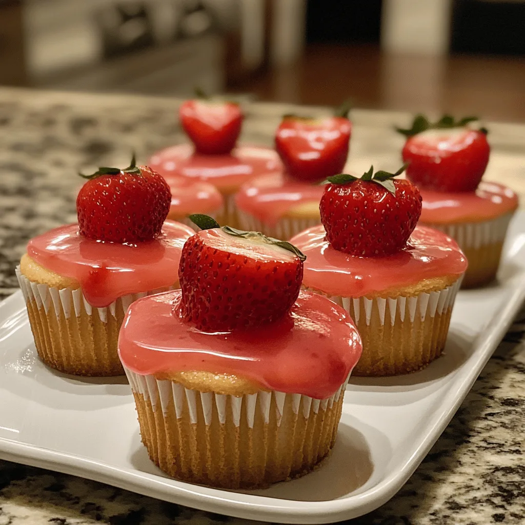 Strawberry Cheesecake Cups