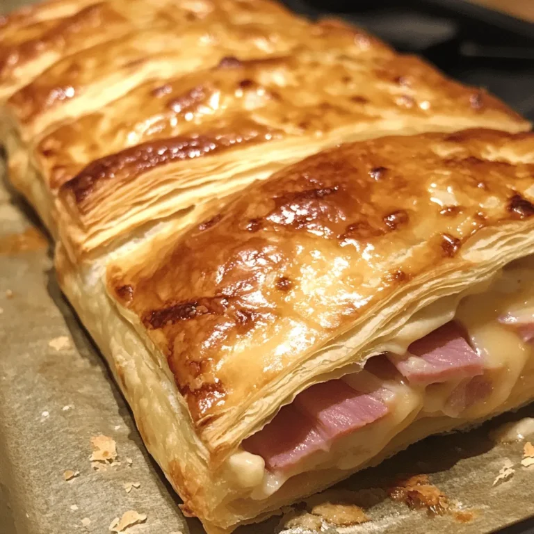 Ham and Cheese Pastry Delight