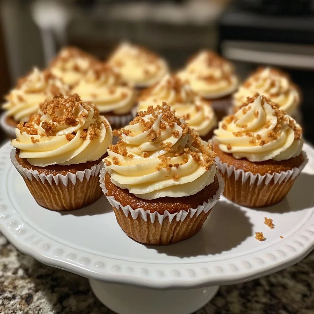 Carrot Cheesecake Cupcakes
