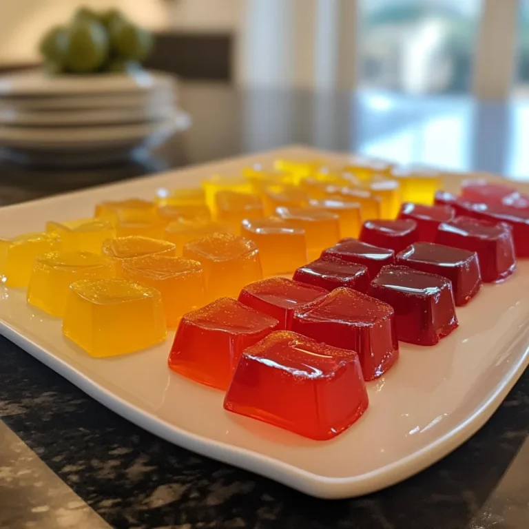 Boozy Jello Candy Melts