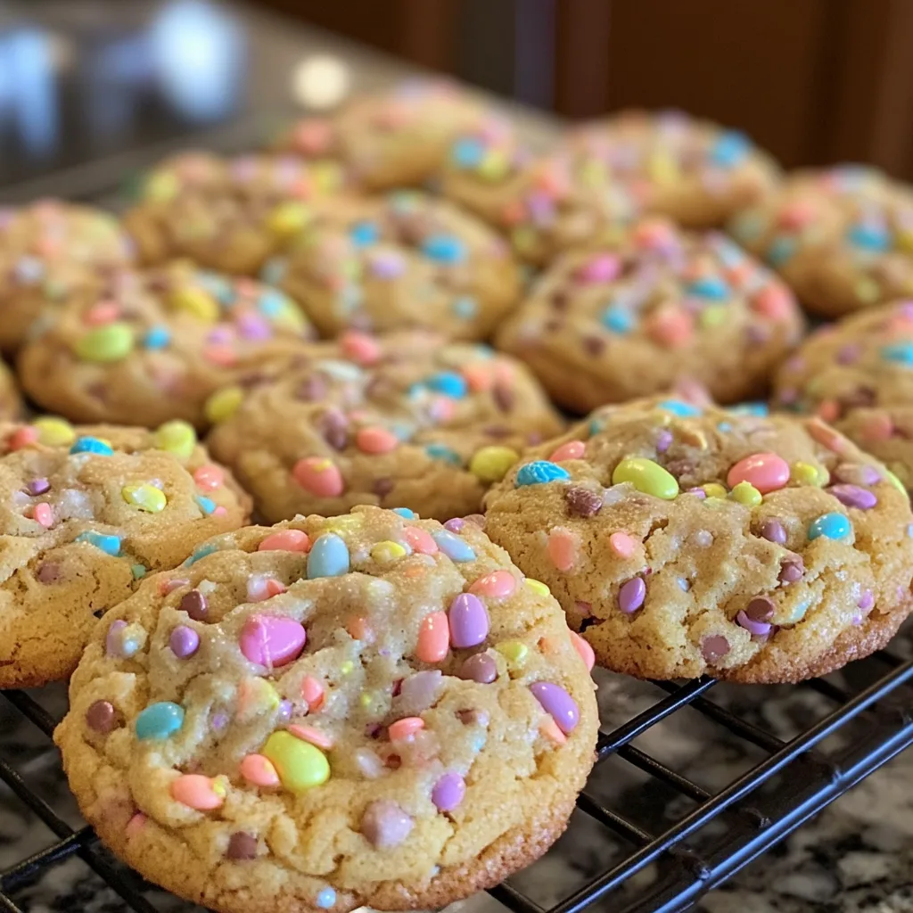 Easter Cake Mix Cookies
