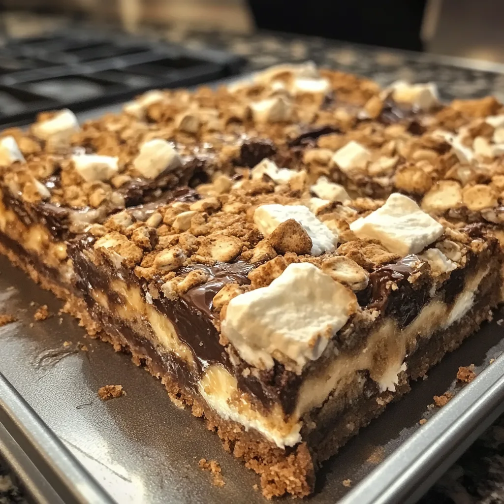 S'mores Seven Layer Bars