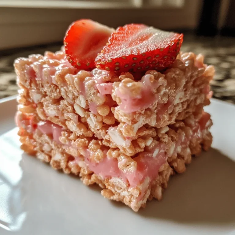 Strawberry Crunch Rice Krispie Treats