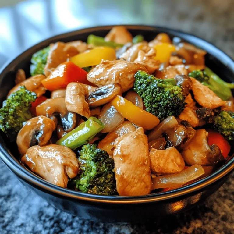 Chicken Veggie Stir Fry