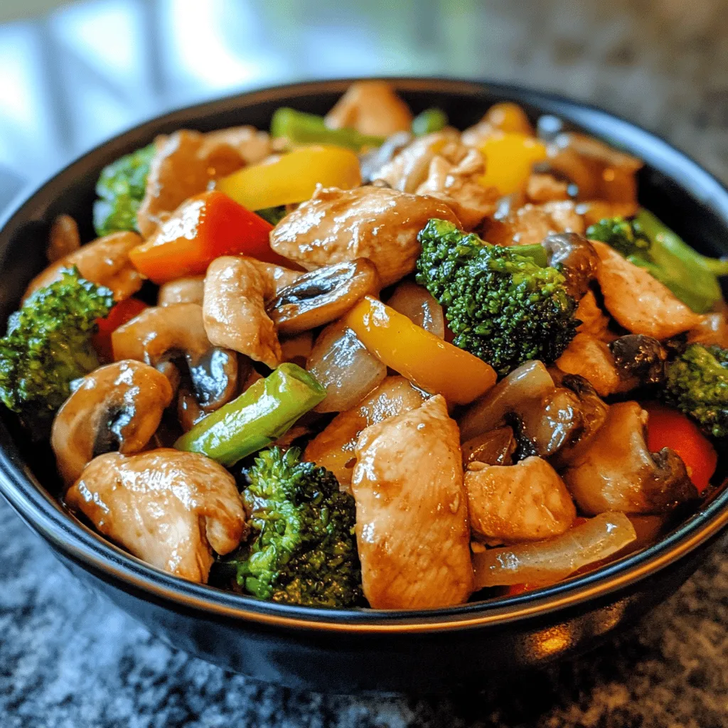 Chicken Veggie Stir Fry